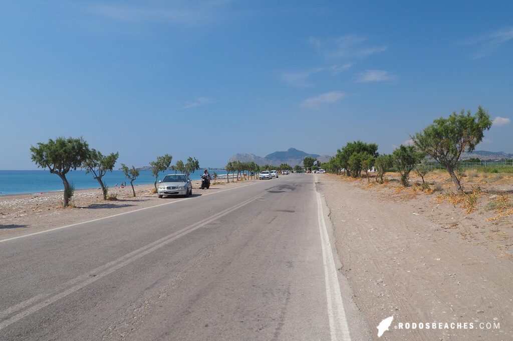Afandou beach road
