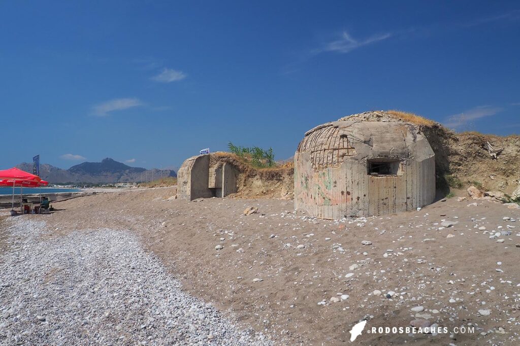Afandou world war bunkers