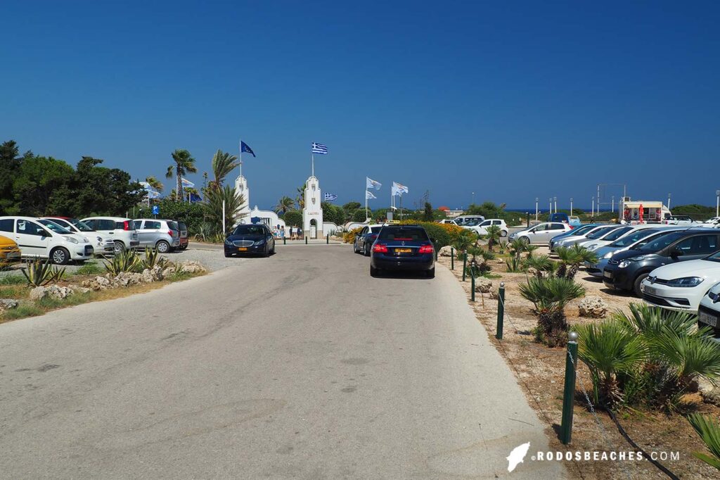 Free Parking at Kallithea Springs