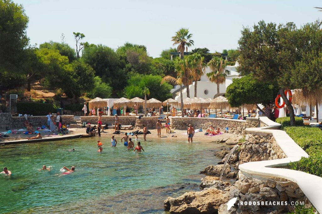Kallithea Terme beach guide, Rhodes