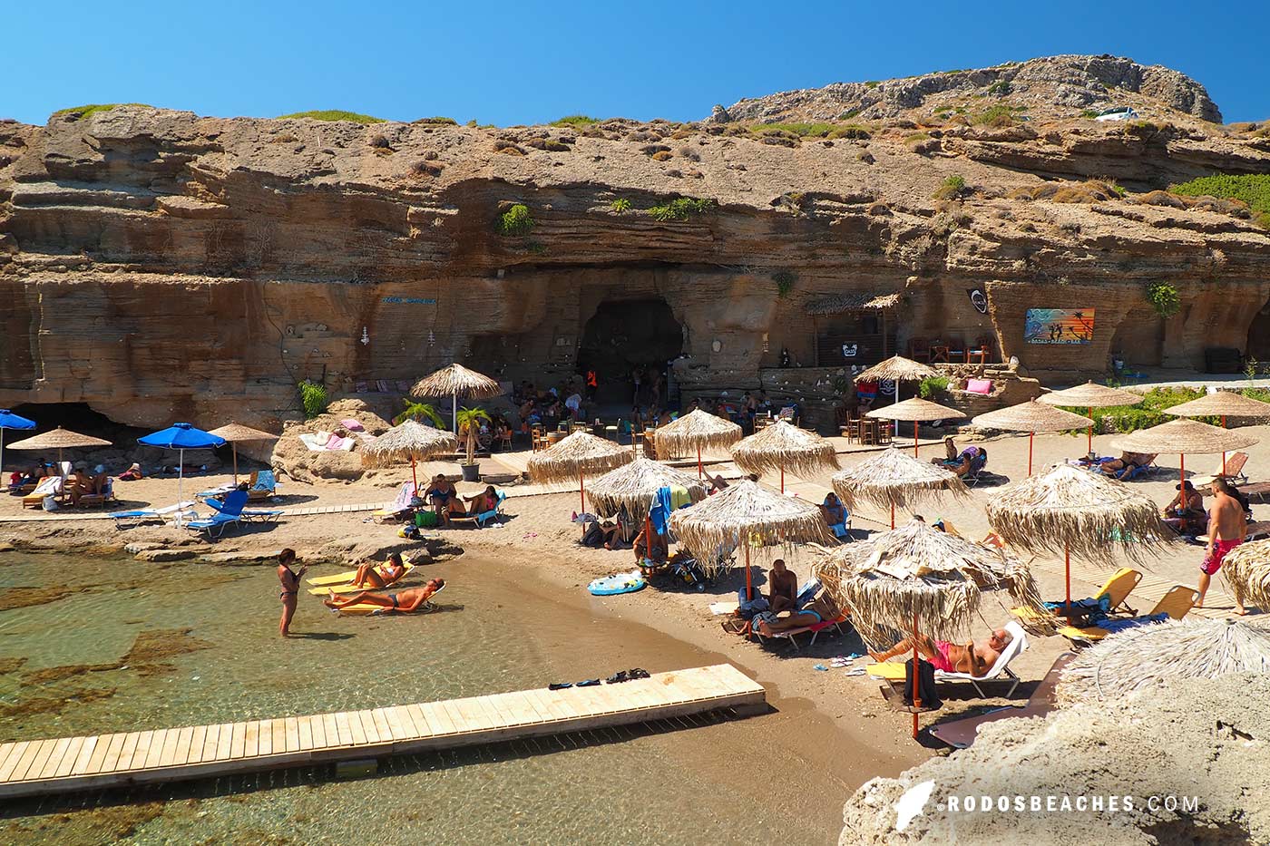 Oasis Beach, Kallithea Rhodes Travel Guide To Oasis With Photos