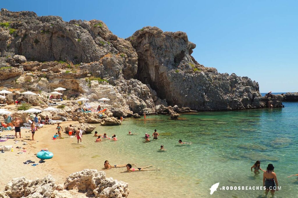 St. Paul's beach snorkeling in Lindos