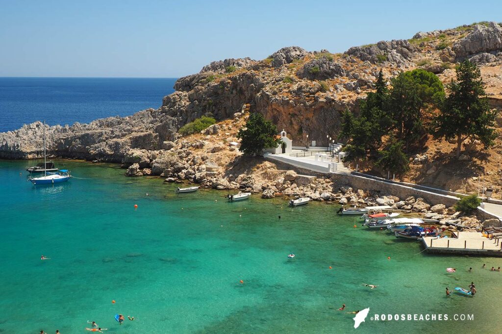 St,. Paul church (Agios Pavlos) in Lindos, Rhodes
