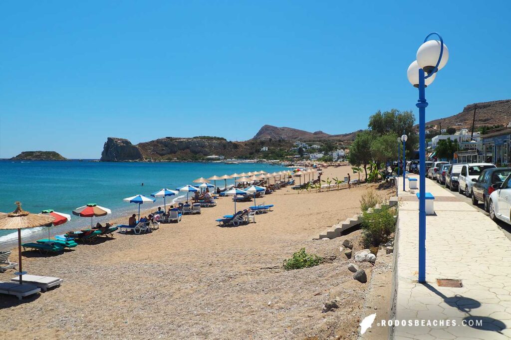 Stegna beach, Archangelos, Rhodes Greece