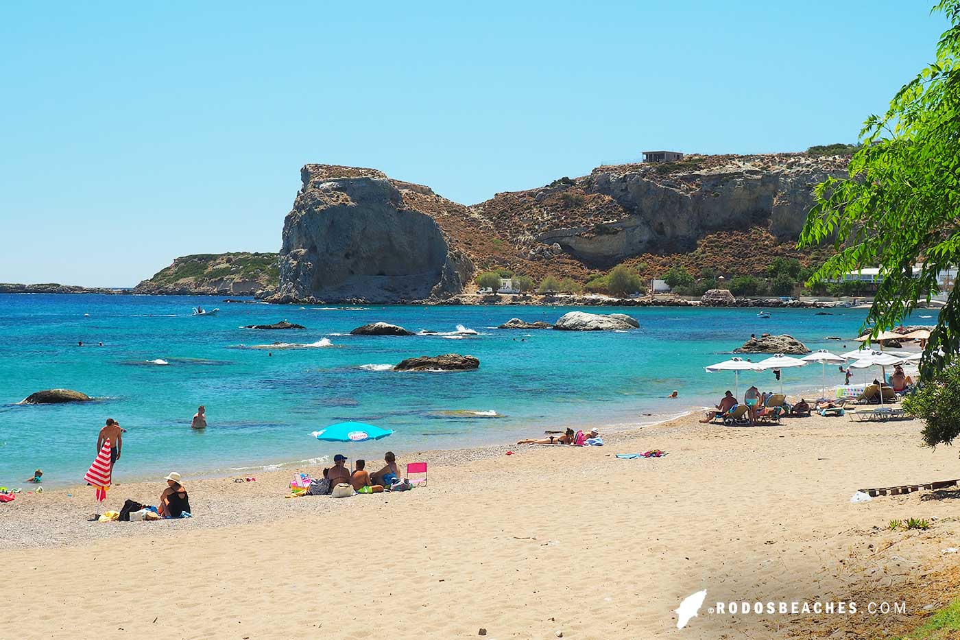 Stegna beach, Archangelos Rhodes