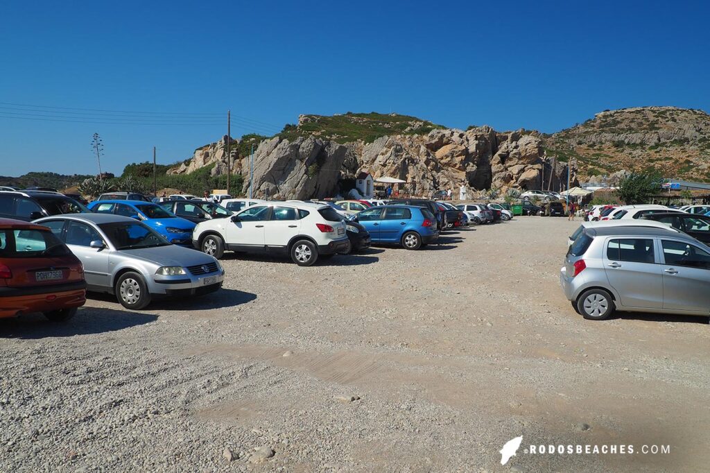 Traganou beach parking (Traounou parking place)