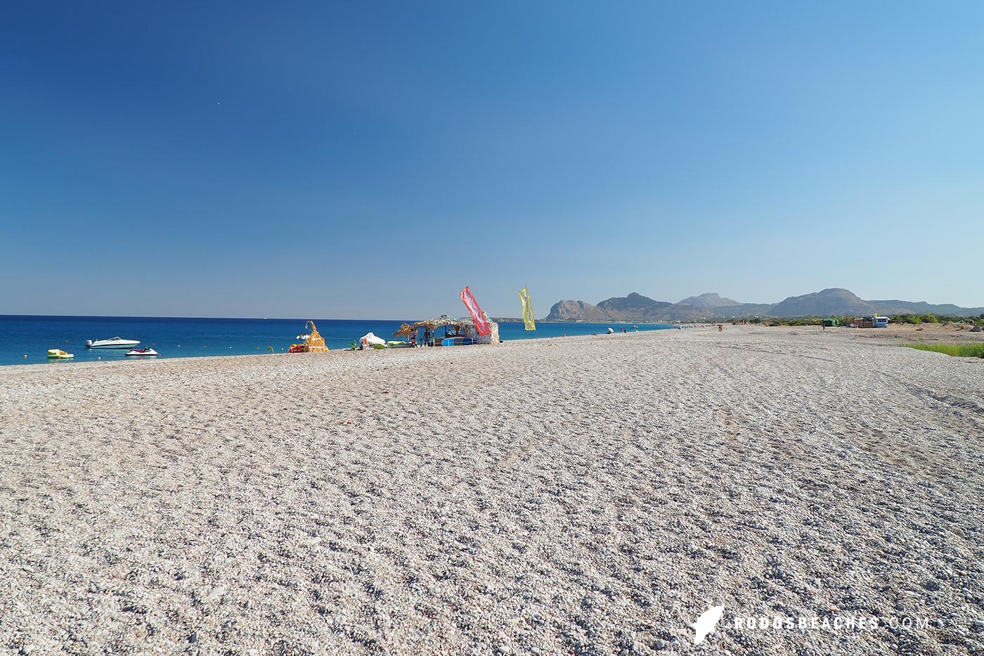 Traganou and Afandou beaches in Rhodes island